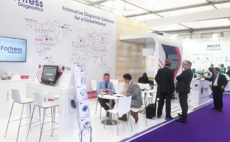 Fortress Diagnostics at Medica 2018 Work 001