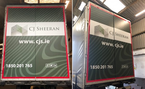 CJ Sheeran Rear Truck Trailers Work