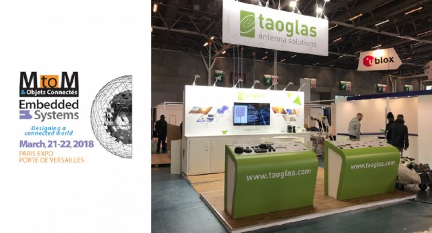 Taoglas M to M Paris 2018 News