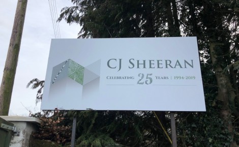 CJ Sheeran Outdoor Sign 001