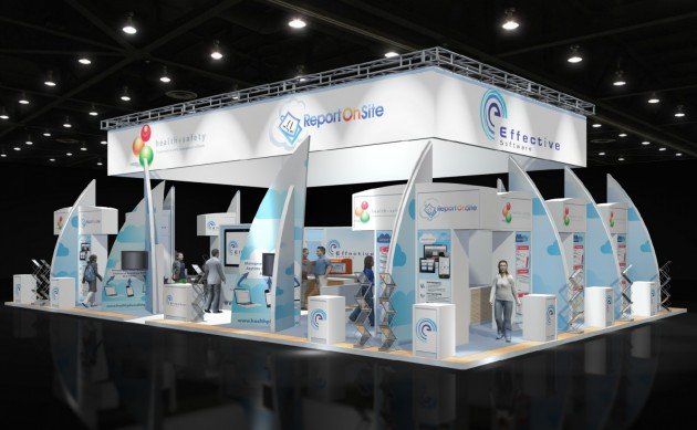 Effective Software Exhibition Stand Home Page