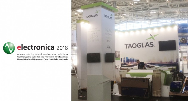 Taoglas at Electronica 2018 News 001